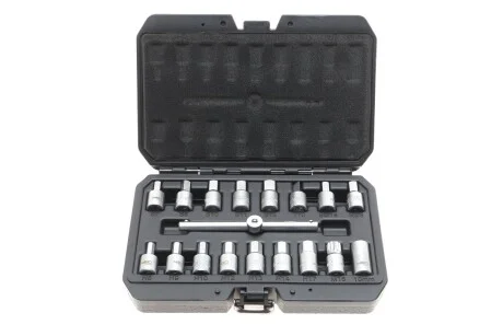 Набор головок под пробки для замены масла 3/8" 18 ед. Neo-tools 11-235