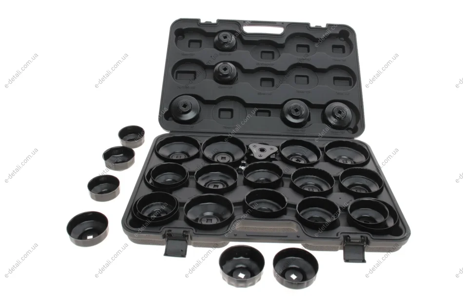 Набор съемников масляных фильтров (d=66-108mm) (1/2" F x 3/8" M) (30шт) Neo-tools 11-242 (фото 1)