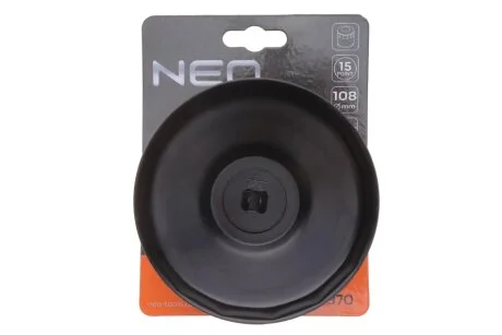 Насадка для замены масляного фильтра 3/8" 15-гранный (d=108mm) Neo-tools 11-370