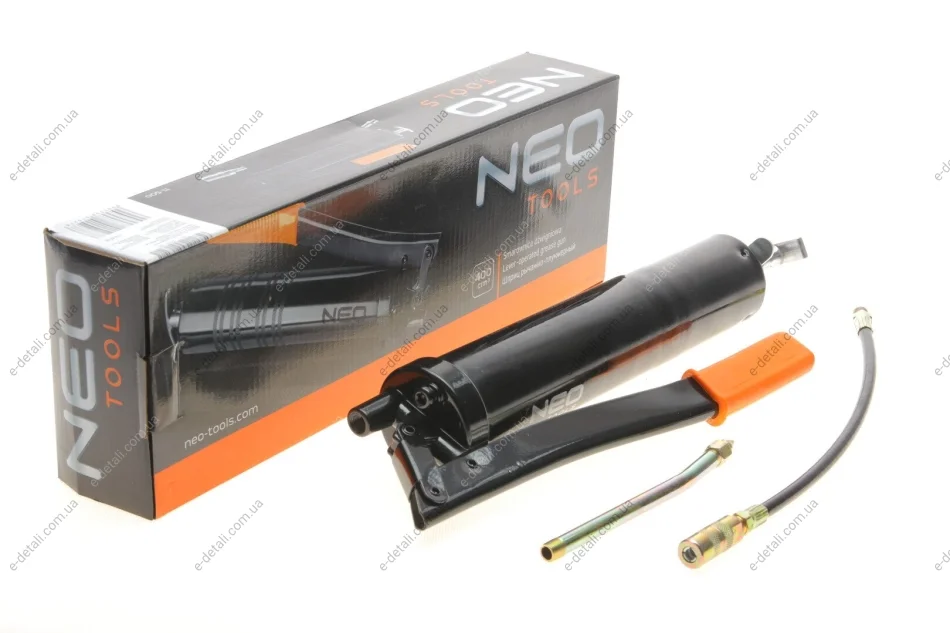 Шприц-масленка 400 мл с гибким шлангом та трубкою Ø8х300/150 мм Neo-tools 11-500 (фото 1)