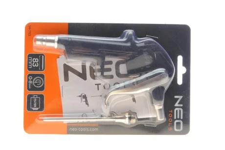 Пистолет продувочный с насадкой L-93 mm Neo-tools 14-710