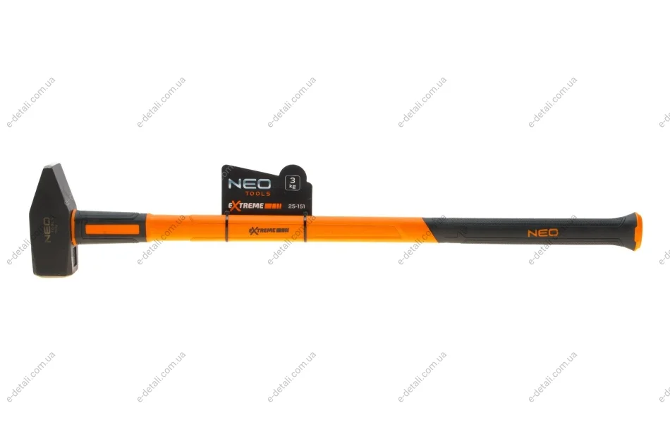 Молоток слесарный 865 мм 3 кг Neo-tools 25-151 (фото 1)