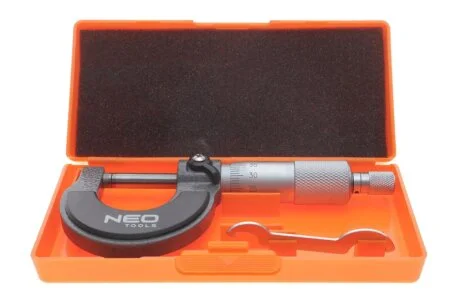 Микрометр 0-25 мм (±0.01 мм/м) Neo-tools 75-020