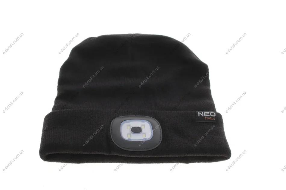 Шапка с LED-фонариком (USB-зарядка) Neo-tools 81-621 (фото 1)