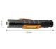 Фонарик аккумуляторный 300 lm 2 В 1 CREE XPE + COB LED/3W (USB) Neo-tools 99-034 (фото 6)