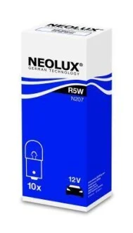 Автолампа Neolux R5W BA15s 5 W белая NEOLUX N207