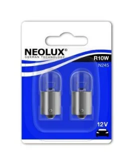Автолампа Neolux R10W BA15s 10 W белая NEOLUX N24502B