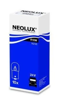 Автолампа Neolux R10W BA15s 10 W белая NEOLUX N246