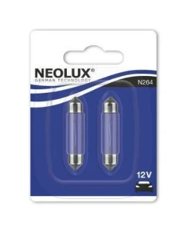 Автолампа Neolux C10W SV8,5-8 10 W белая NEOLUX N26402B
