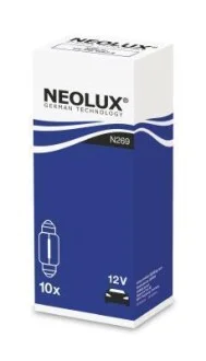 Автолампа Neolux C10W SV8,5-8 10 W белая NEOLUX N269