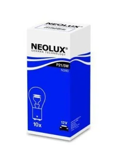 Автолампа Neolux P21/5W BAY15d 5 W 21 W белая NEOLUX N380