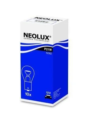 Автолампа Neolux P21W BA15s 21 W белая NEOLUX N382 (фото 1)