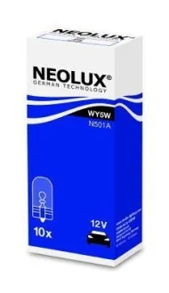 Автолампа Neolux WY5W W2,1x9,5d 5 W оранжевая NEOLUX N501A