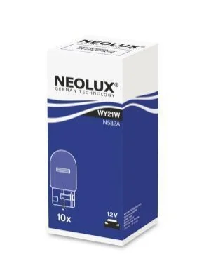 Автолампа Neolux WY21W WX3x16d 21 W прозрачная NEOLUX N582A (фото 1)