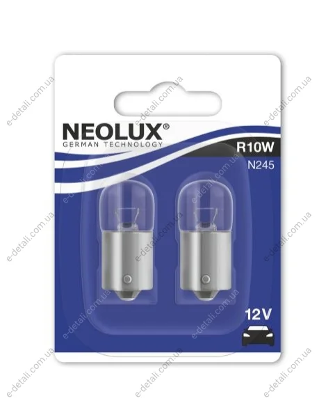 Лампа R10W NEOLUX NLX24502B (фото 1)