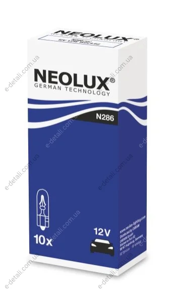Лампа панели устройств NEOLUX NLX286K10SZT (фото 1)