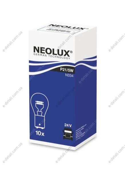 Лампа P21/5W NEOLUX NLX334K10SZT (фото 1)