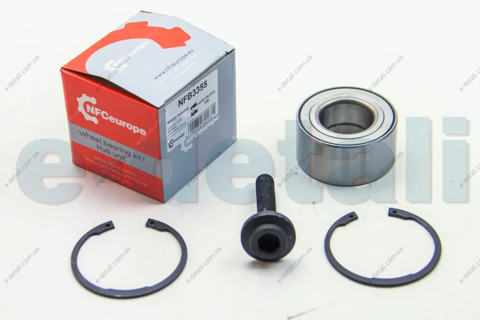 Подшипник ступицы перед. Audi 80/90 88-96 (39x75x37) NFC EUROPE NFB3355 (фото 1)