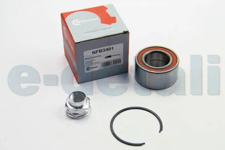 Підшипник маточини перед. Fiat Panda/Punto/Tipo 87-12 NFC EUROPE NFB3401