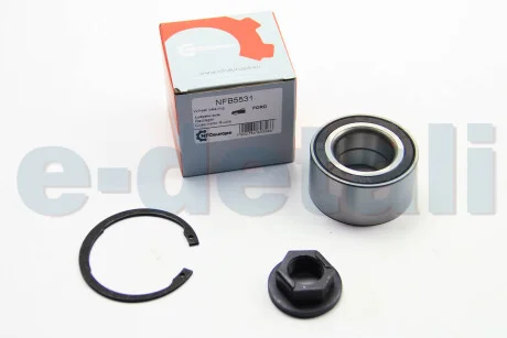 Подшипник ступицы перед. Ford Fiesta/Fusion/Focus 98- (+ABS) NFC EUROPE NFB5531