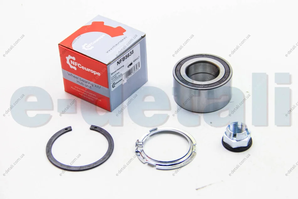 Подшипник ступицы перед. Renault Clio 05-/Megane 02-09 NFC EUROPE NFB5638 (фото 1)