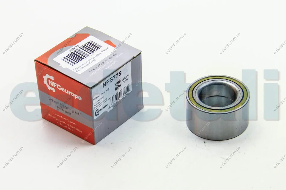 Підшипник маточини перед. VW Passat B2 /Audi 80-88 NFC EUROPE NFB775 (фото 1)