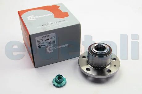 Підшипник маточини перед. VW Polo 02-/Skoda Fabia 99-/Audi A2 00-05 NFC EUROPE NFH5569