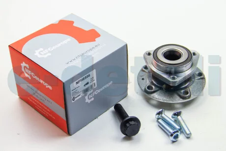 Подшипник ступицы перед. VW Caddy 04-/Golf 04- (3 болта) NFC EUROPE NFH8556