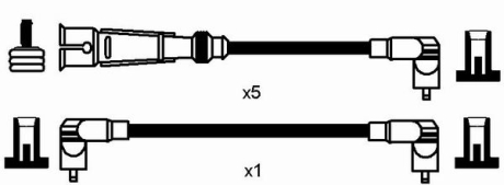Комплект проводов зажигания NGK 0516