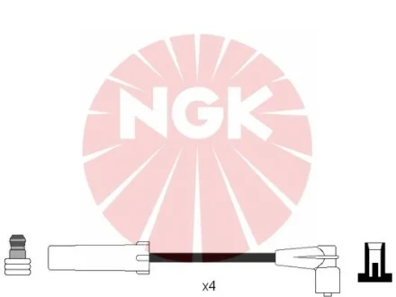 Кабель запалювання NGK 4054