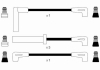 Комплект проводов зажигания NGK 8283 (фото 1)