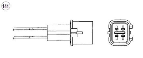 Лямбда-зонд NGK 97059