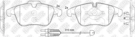 Колодки передние с датчиком Jaguar, Land Rover, Volvo, Ford, PSA NiBK PN0462W