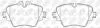 Колодки передние BMW 1-5, X1,X2,X3, Mini Cooper NiBK PN0577 (фото 1)