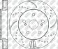 Перфорированние тормозние диски комплект 2шт NiBK RN1578DSET (фото 2)