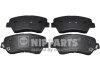 Гальмiвнi колодки дискові NIPPARTS N3600560 (фото 1)