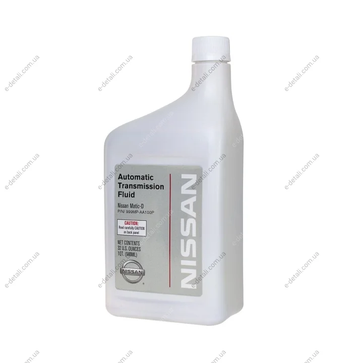 Олива трансмісійна ATF Nissan Matic Fluid D, 0.946л. NISSAN 999MPAA100P (фото 1)