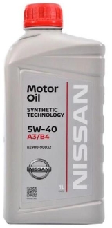 Масло моторное / Infiniti Motor Oil 5W-40 (1 л) NISSAN Ke90090032