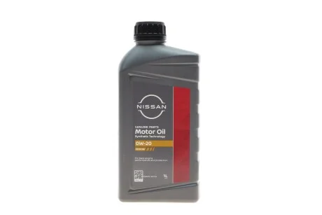Масло 0W20 Nissan Motor Oil (1L) (SN/GF-5) NISSAN KE90090134