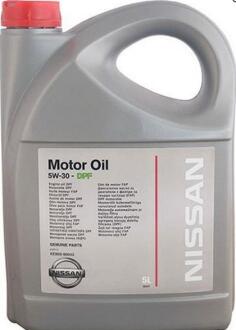 Масло моторное 5W-30 SL/CF A5/B5 5L NISSAN KE900-99943