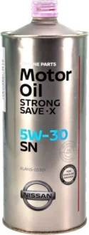 Масло моторное Nissan / Infiniti Strong Save X 5W-30 (1 л) NISSAN Klan505301