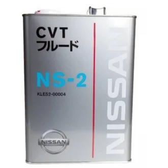 Трансмиссионное масло Nissan CVT NS-2 (Япония) синтетическое 4 л NISSAN KLE5200004