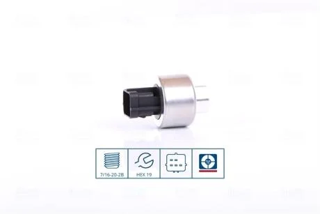 Датчик тиску кондиціонера FIAT (Nissens) NISSENS 301019