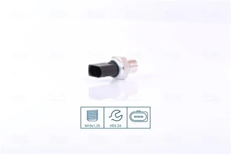 Датчик давления кондиционера VAG (Nissens) NISSENS 301101