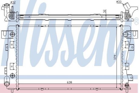 Радіатор NISSENS 609771