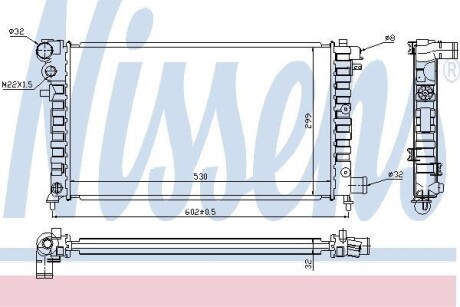 Радиатор NISSENS 61346