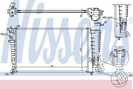 Радіатор NISSENS 61382A