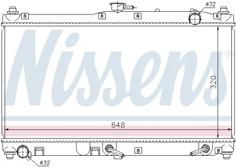 Радіатор NISSENS 62467