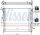 Радиатор охлаждения MERCEDES ML-CLASS W163 (98-) (выр-во Nissens) NISSENS 62788A (фото 2)