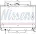MITSUBISHI Радіатор сист. охолодження двиг. L200 2.5D 96- NISSENS 62809 (фото 5)